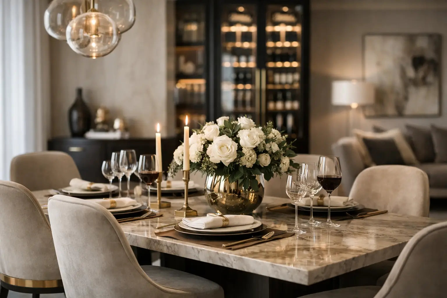 Gids voor luxe eetkamerinrichting thuis