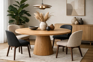 Ronde eettafel design voor meer karakter
