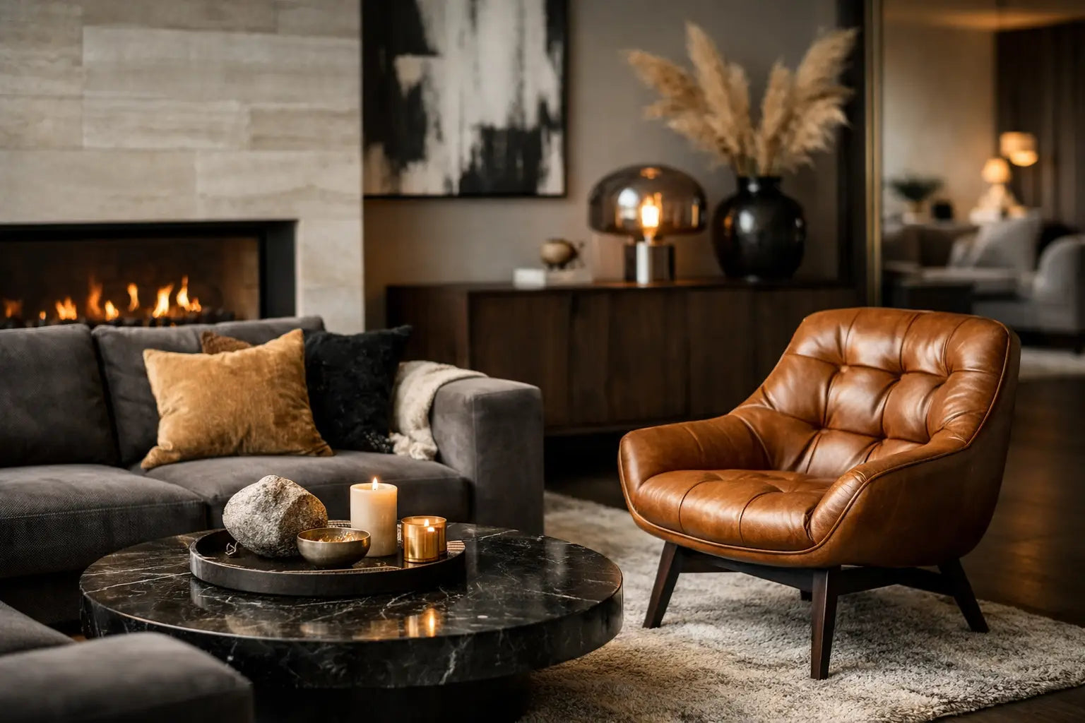 Hoe richt je een luxe zithoek in met karakter?