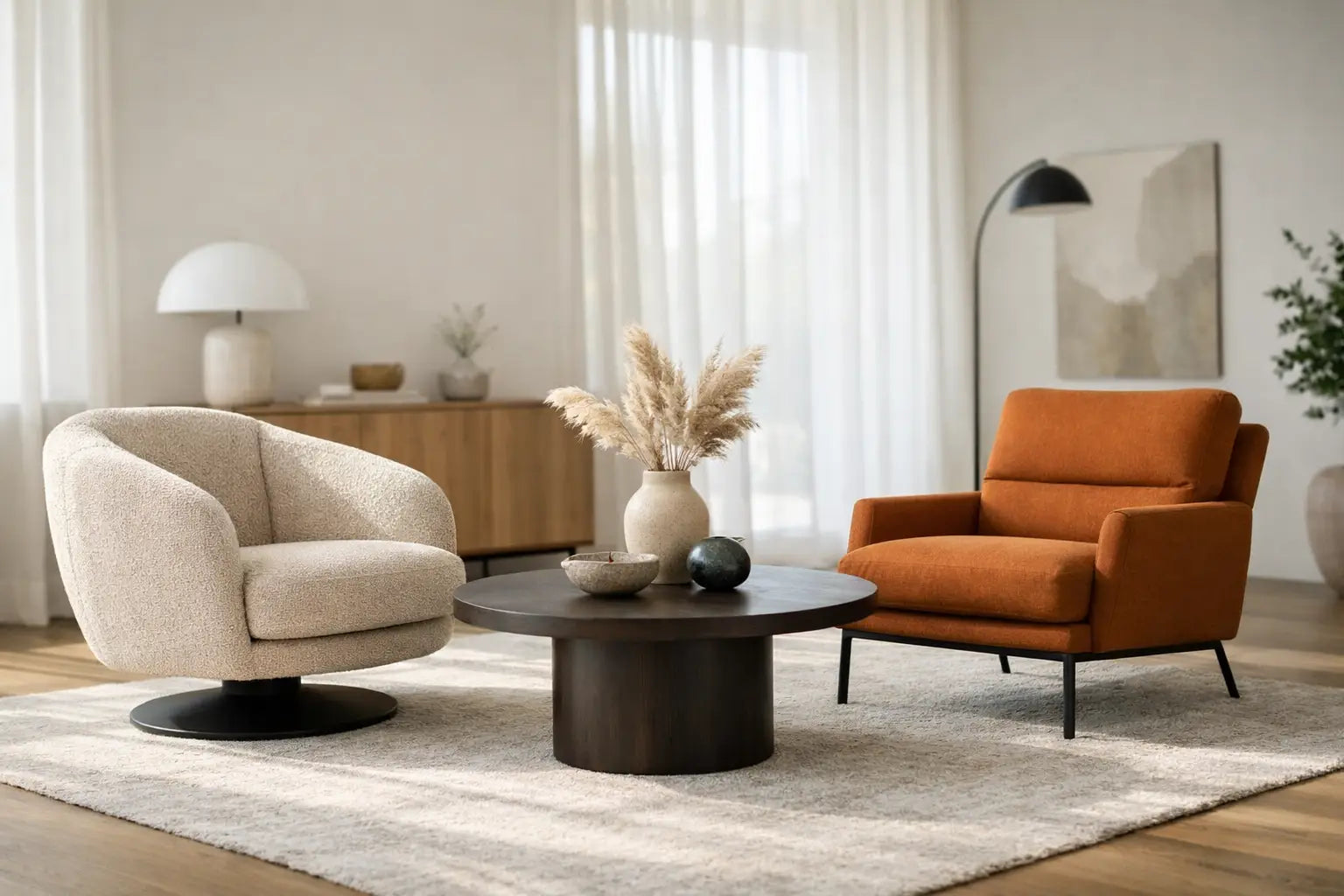 Moderne fauteuils die je interieur dragen