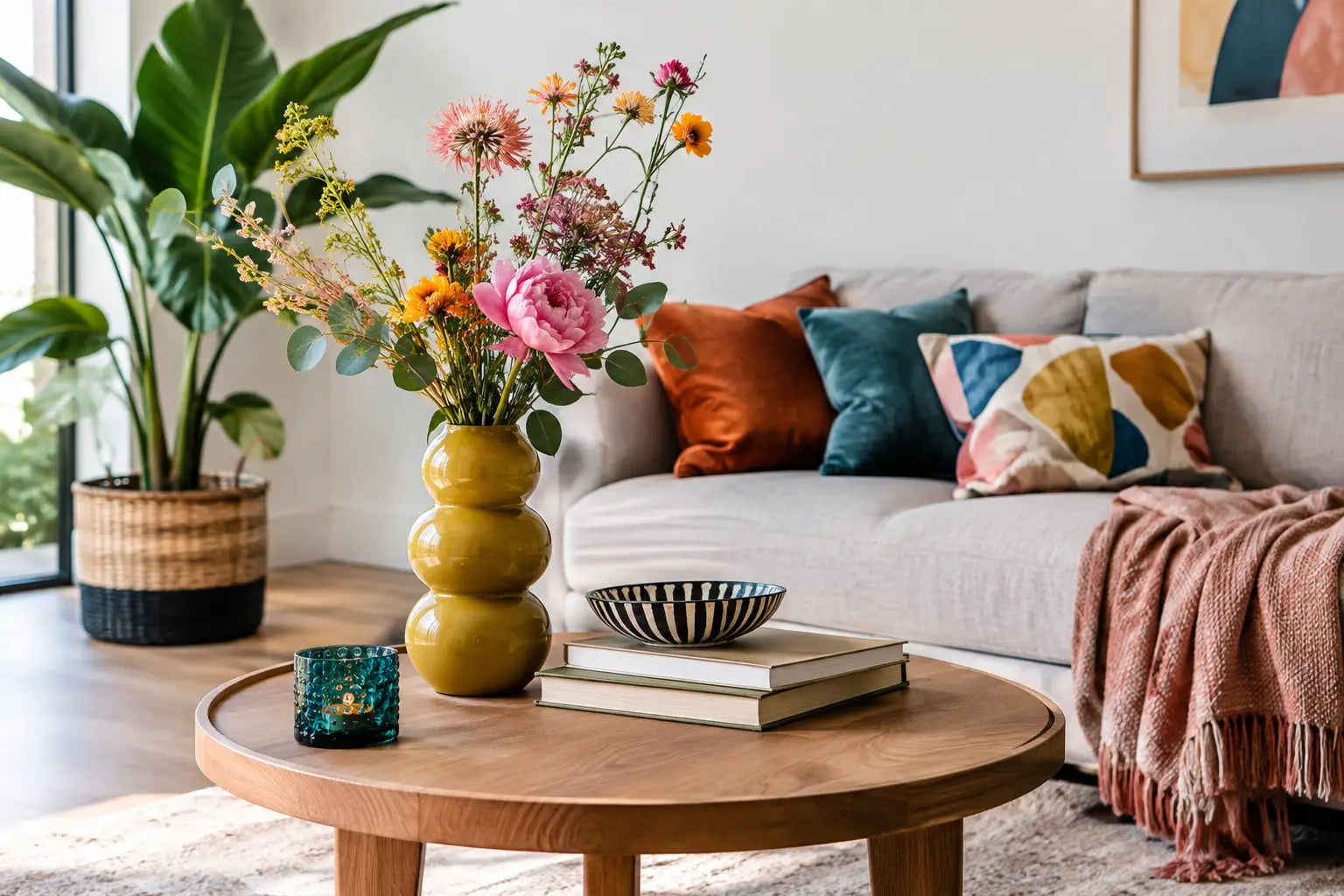 Wohnaccessoires mit Mut und Harmonie auswählen