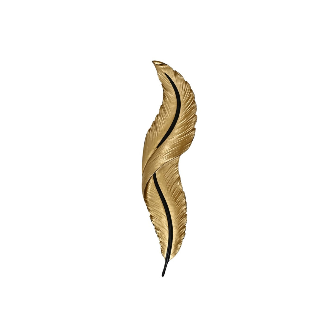 Wandlamp Feather – Goud/wit