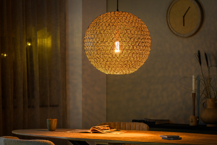 Hanglamp, 50 cm, H340 zwart