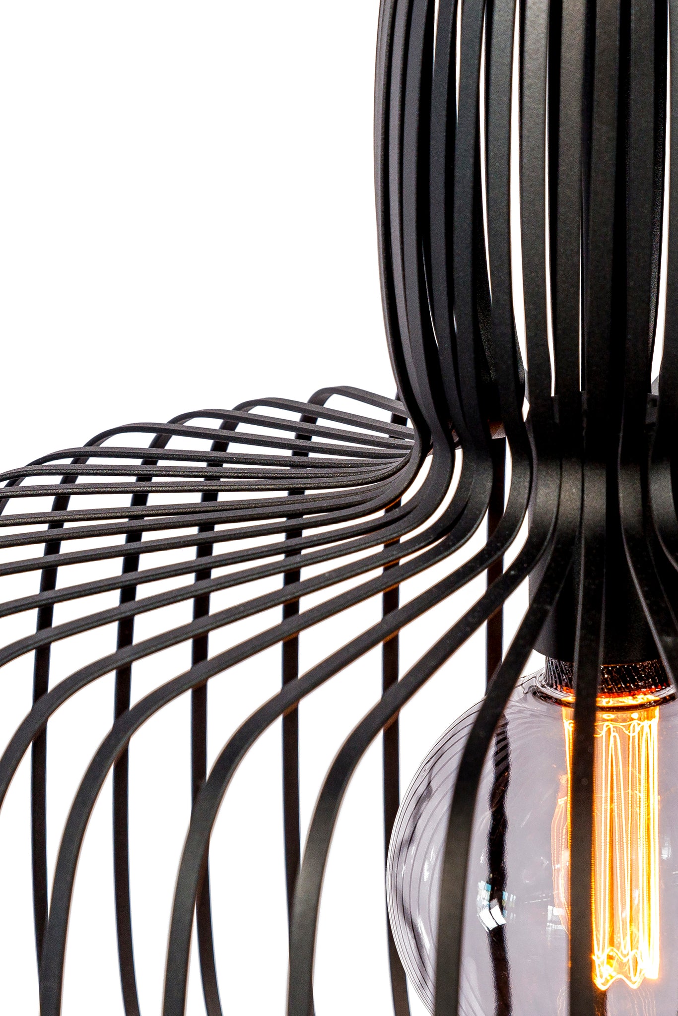 Pendelleuchte, , H340 Schwarz