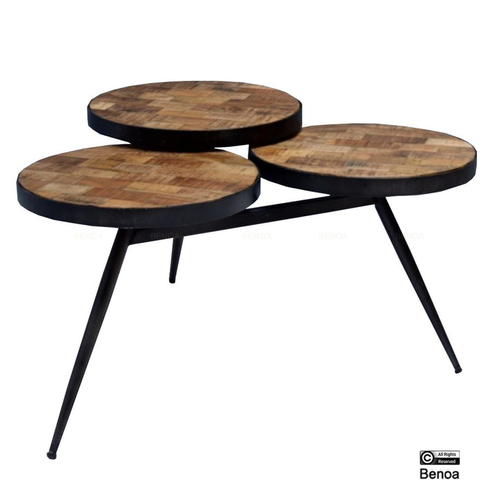 Salontafel met Drie Bladen