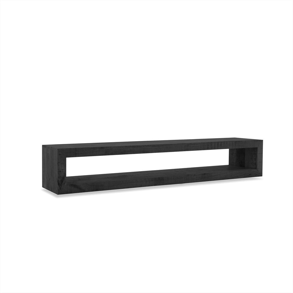 Hängender TV-Schrank Schwarz 160