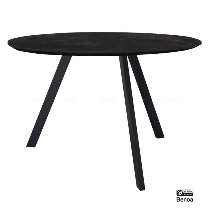 Eettafel Rond Berlin Zwart 150
