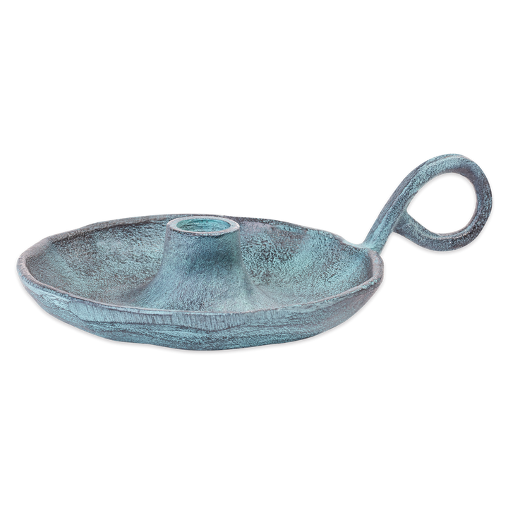 Kandelaar Blauw Patina (set of 4)
