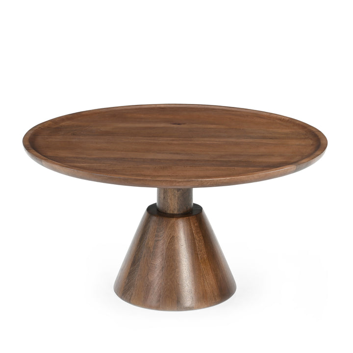 Salontafel Jade Kegelvoet Bruin