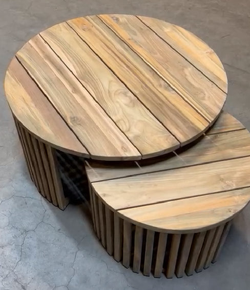 Beistelltisch Garden Negara Teak, 2er-Set