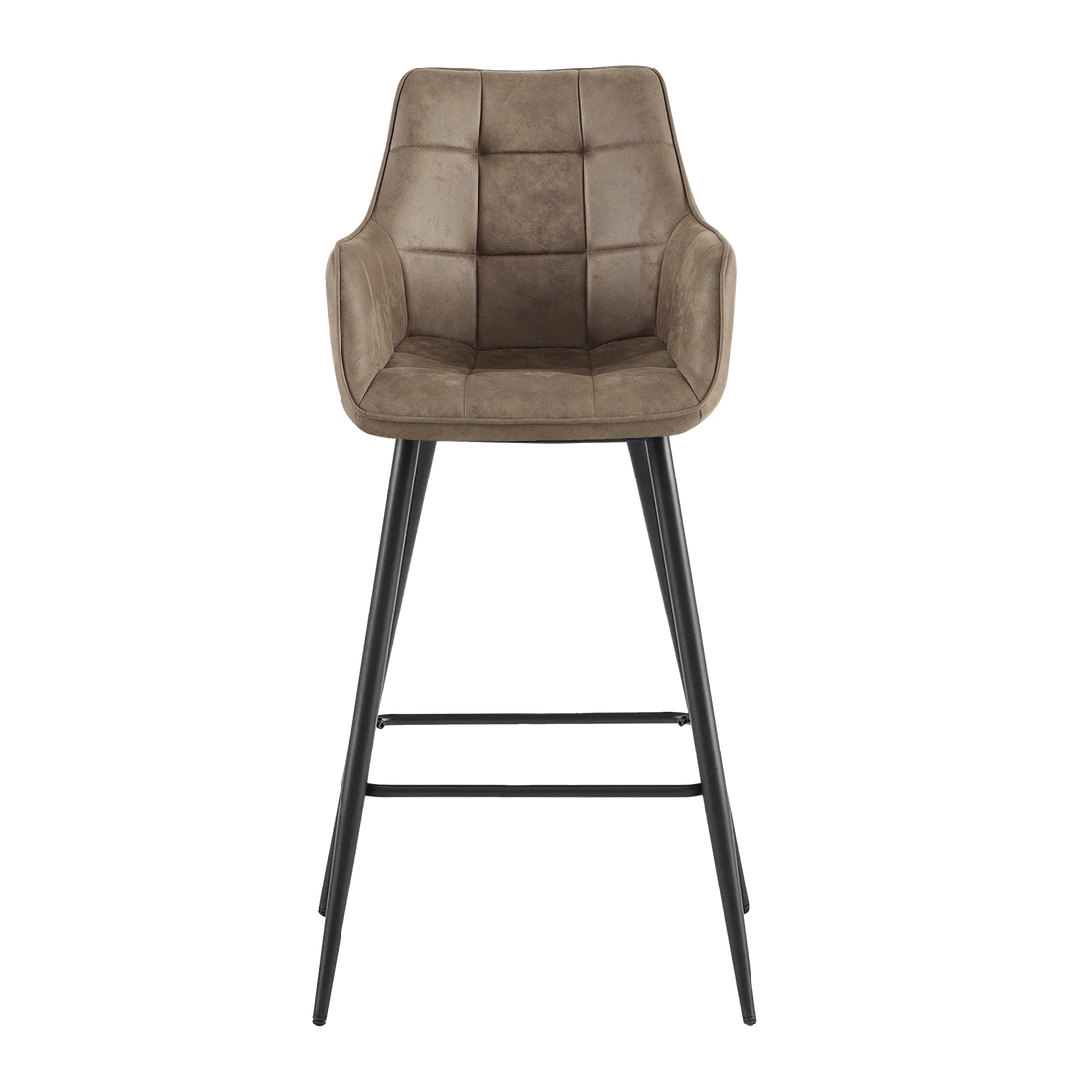 Barhocker Lucille Arm CEP 08 Hellbraun
