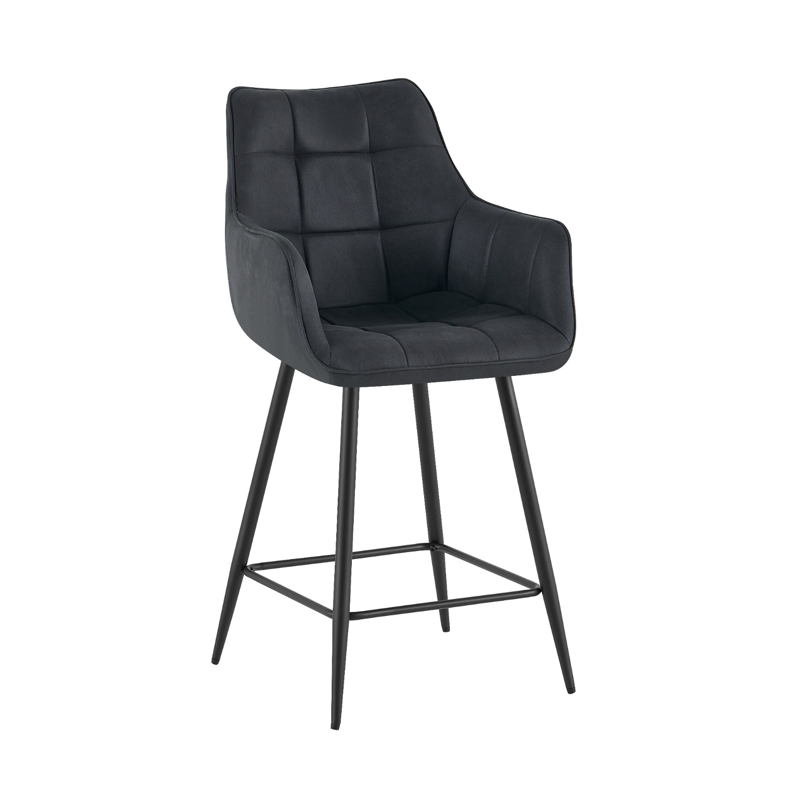 Barhocker Lucille Arm Yuma 16 Schwarz