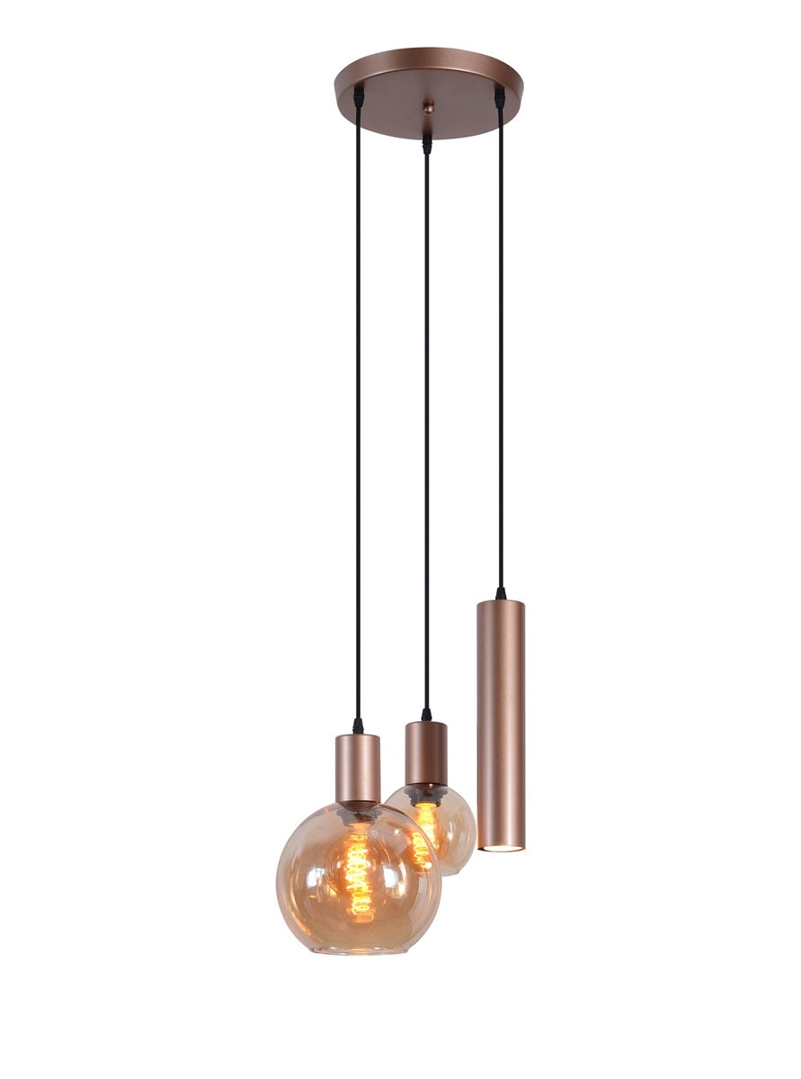 Plafondlamp Isabel – Bruin