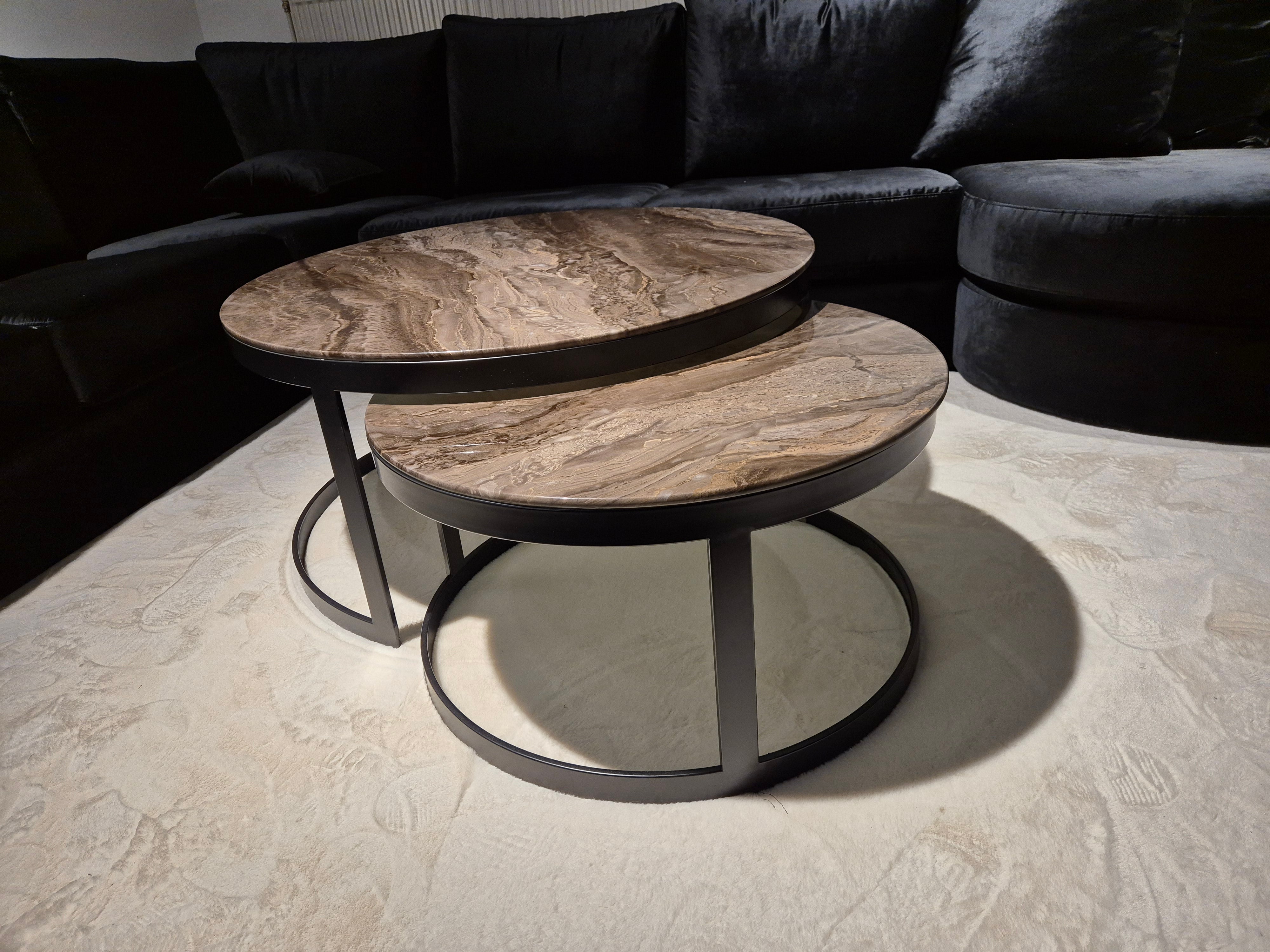 Couchtisch 2er Set 90/68