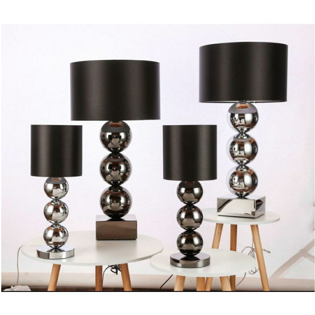 Bollamp Blokvoet Chroom - Luxury Living