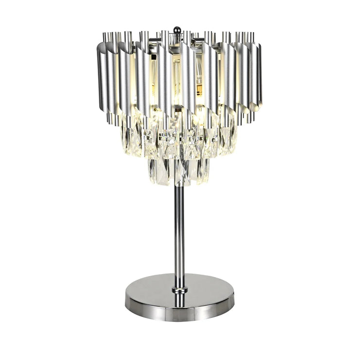 TAFEL LAMP QL10622 SH040 SILVER