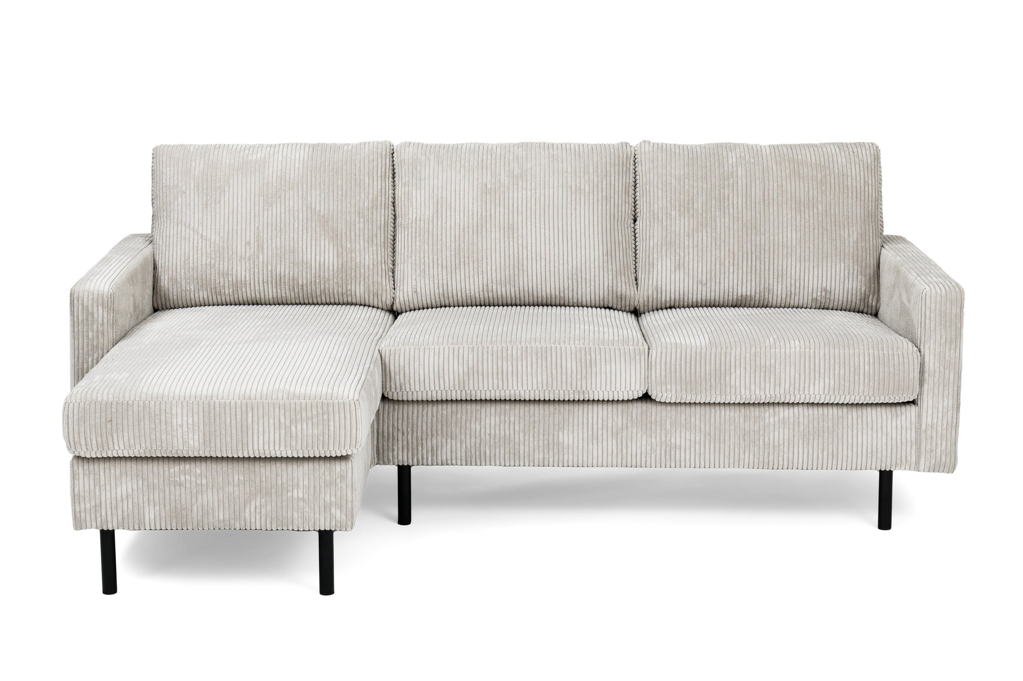3-Sitzer-Sofa CL L+R, Stoff RIB, RIB920 natur