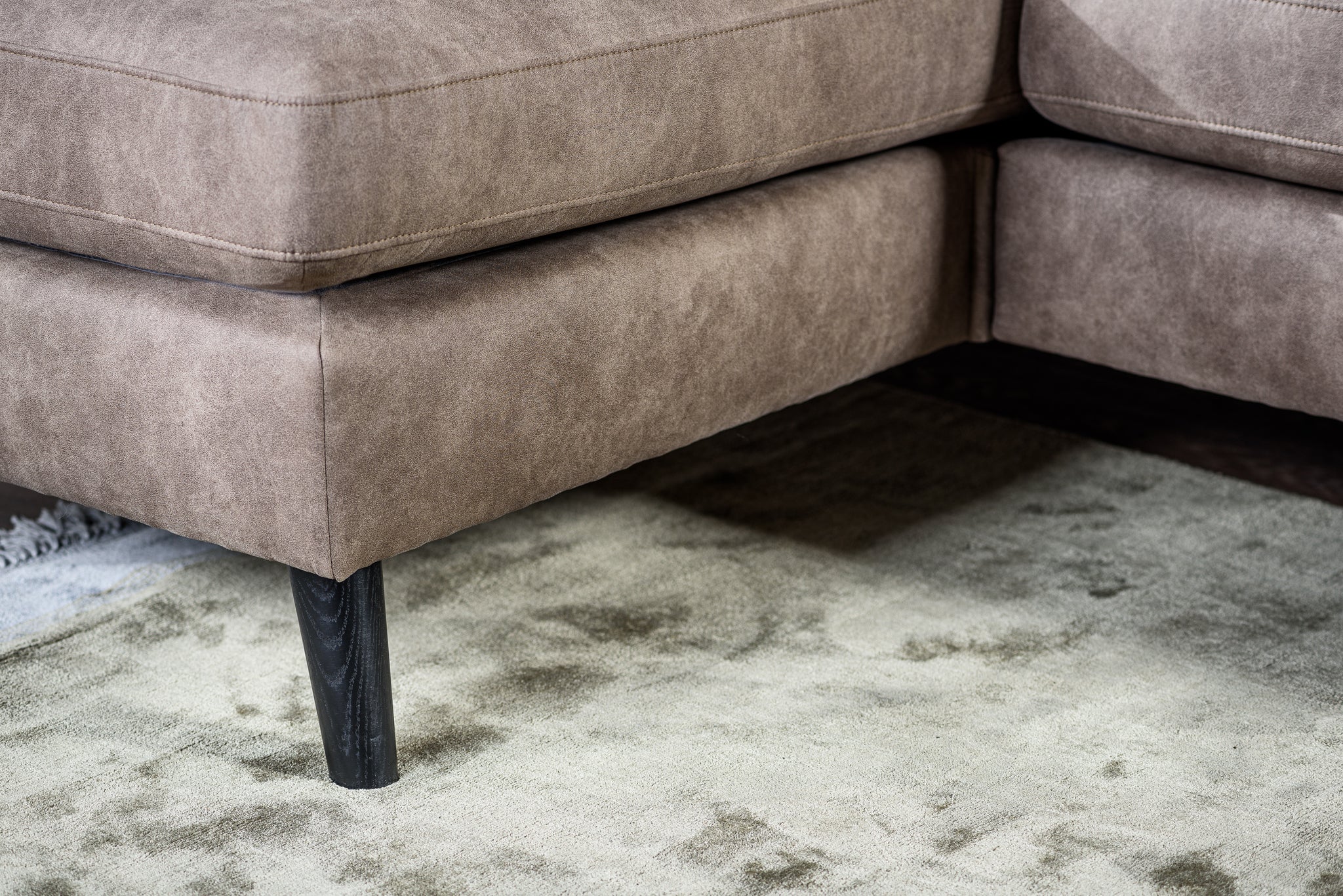 3 zits bank CL L+R, stof Savannah, S520 taupe