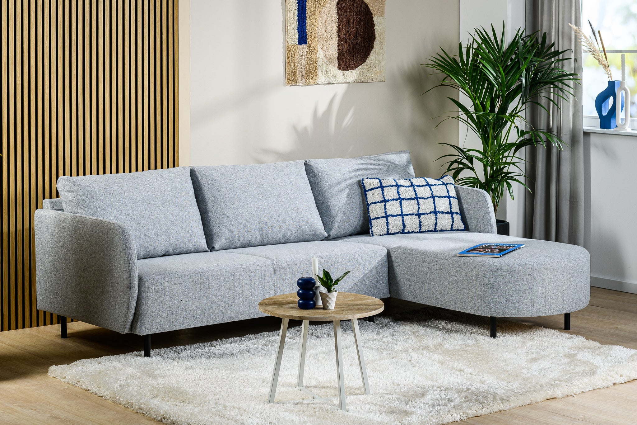3 zits bank CL L+R, stof Urban, U311 grijs