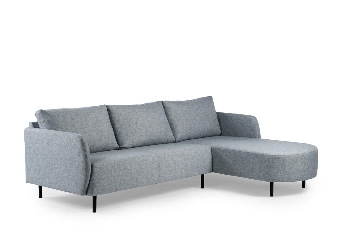 3 zits bank CL L+R, stof Urban, U311 grijs
