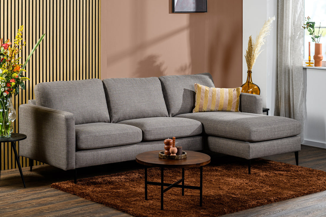 3 zits bank CL L+R, stof Woven, W520 taupe