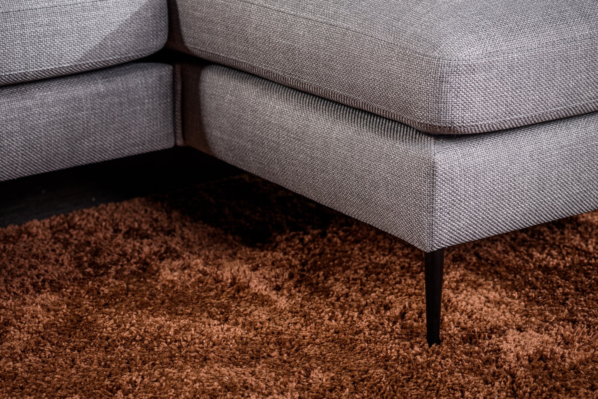 3 zits bank CL L+R, stof Woven, W520 taupe