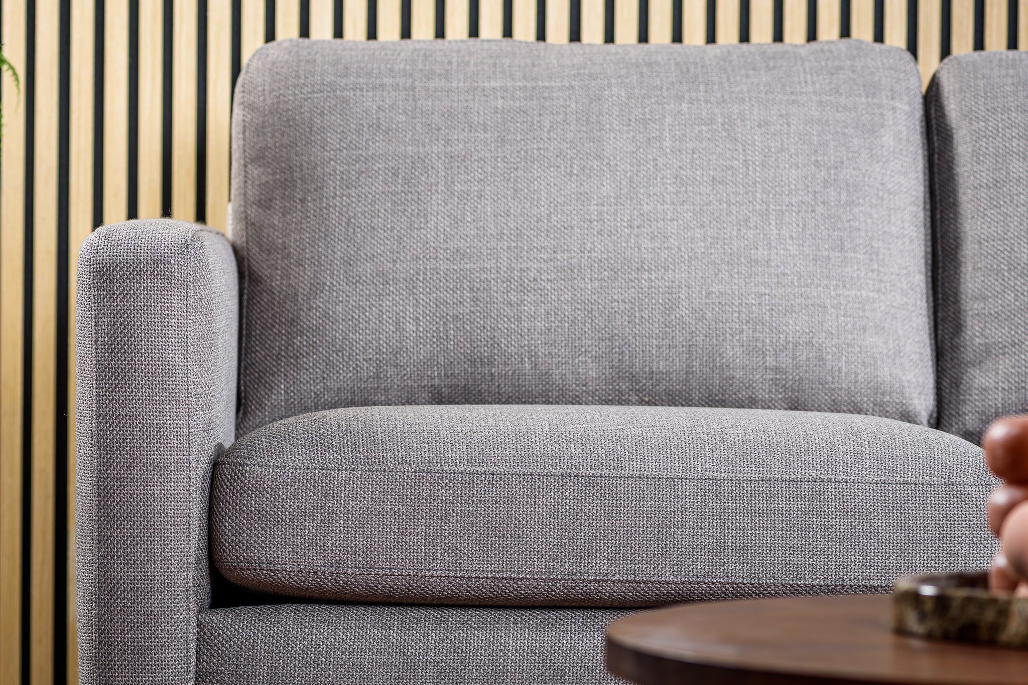 3 zits bank CL L+R, stof Woven, W520 taupe