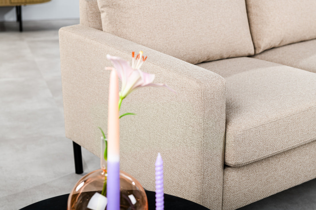 3-Sitzer-Sofa CL L+R, Stoff Dillon, D460 Beige