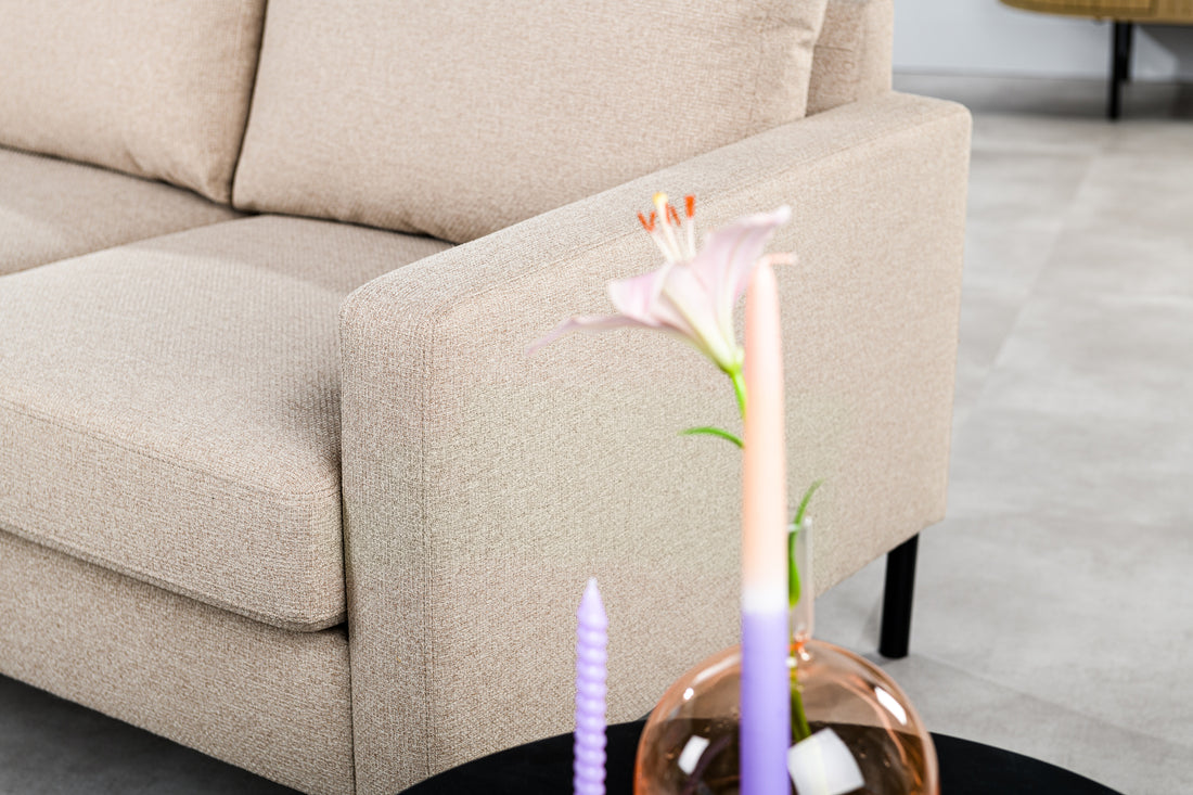 3-Sitzer-Sofa CL L+R, Stoff Dillon, D460 Beige