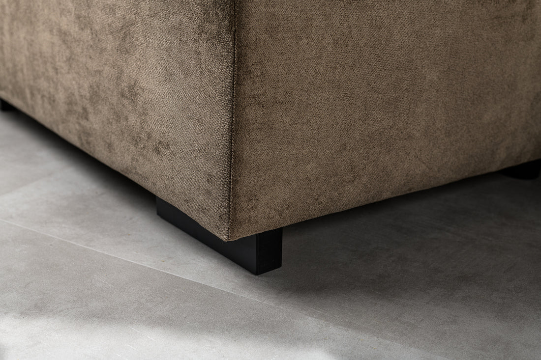 3-Sitzer-Sofa CL L+R, Stoff Hotel Chique, H430 braun
