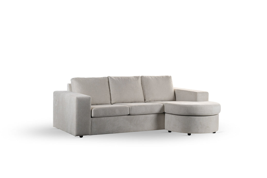 3-Sitzer-Sofa CL L+R, Stoff Lord 22, E460 beige
