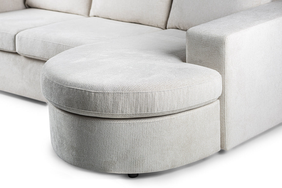 3-Sitzer-Sofa CL L+R, Stoff Lord 22, E460 beige