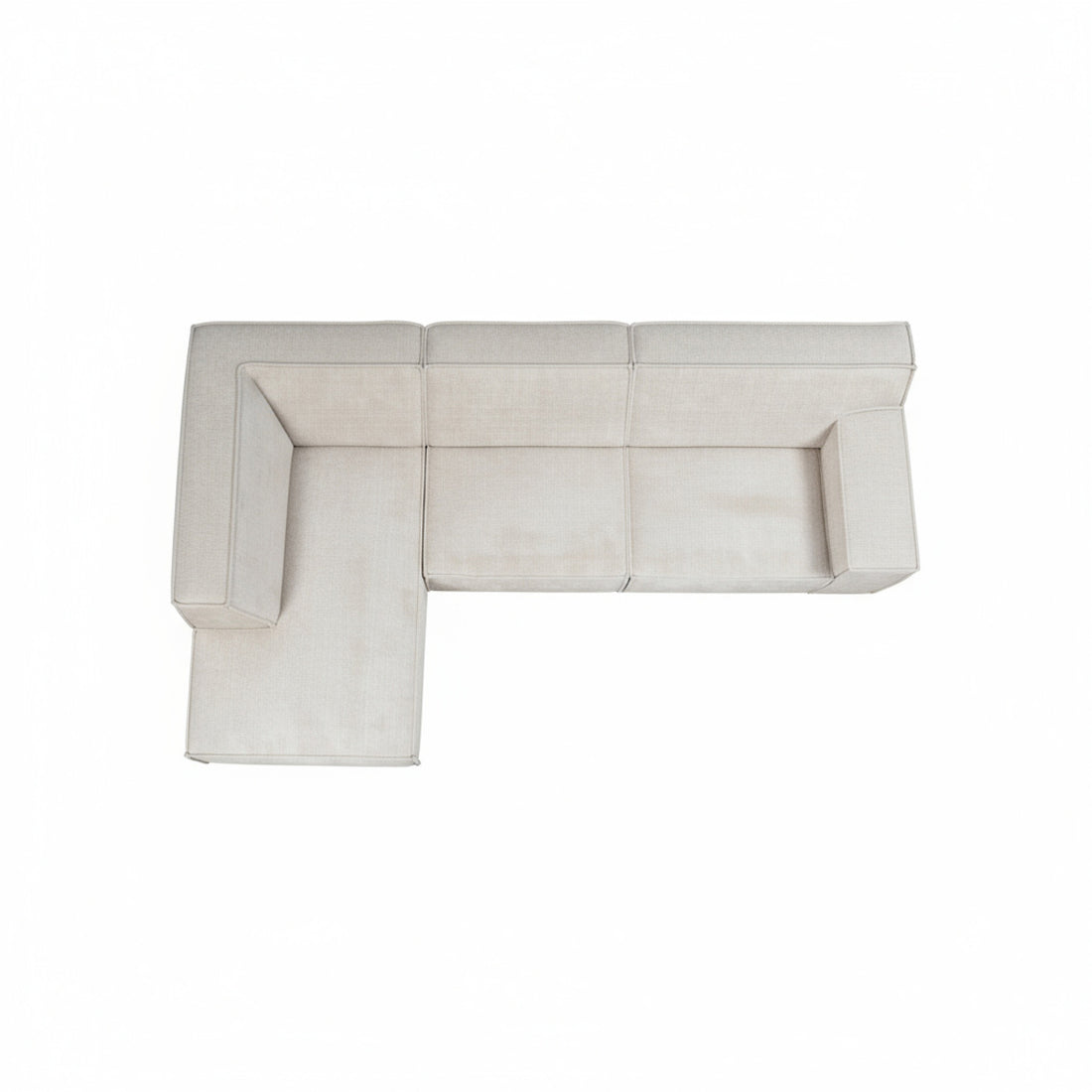 3 zits hoek , stof Cremona 2, C460 beige