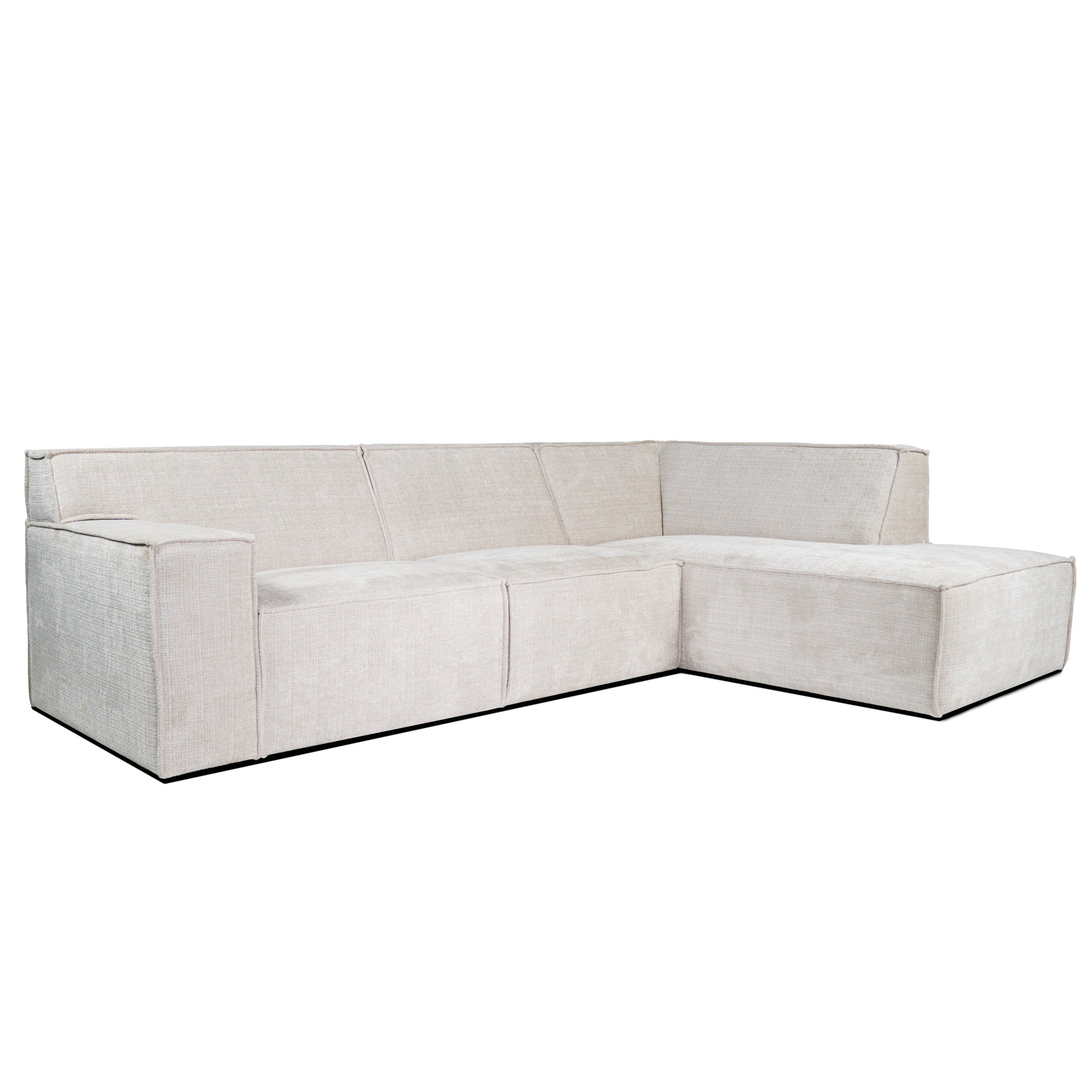 3 zits hoek , stof Cremona 2, C460 beige