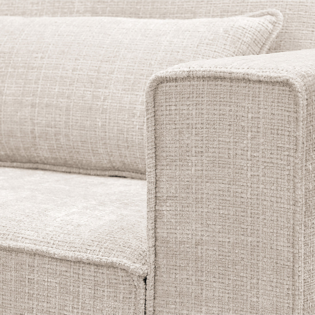 Addison, 3 zits hoek , stof Cremona 2, C460 beige