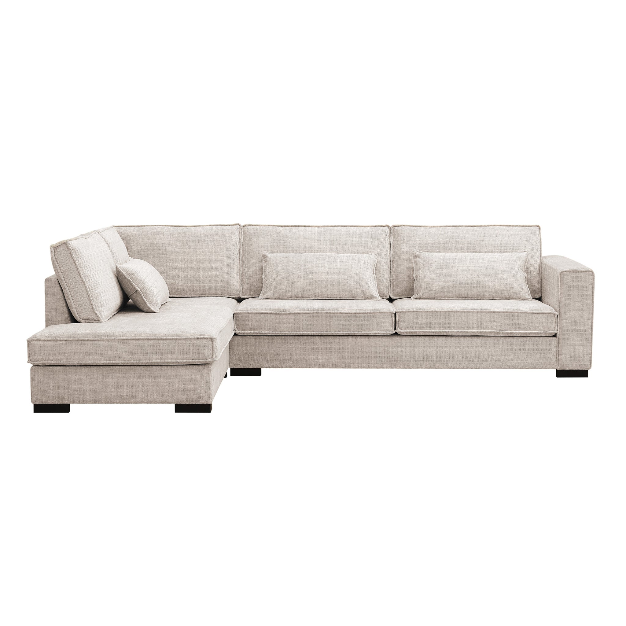 Addison, 3 zits hoek , stof Cremona 2, C460 beige