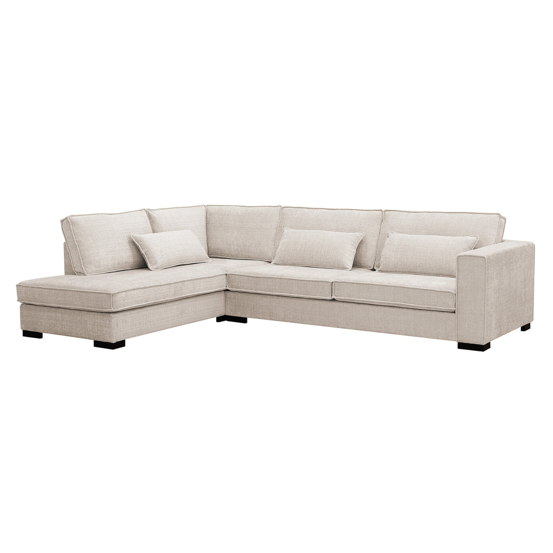 Addison, 3 zits hoek , stof Cremona 2, C460 beige