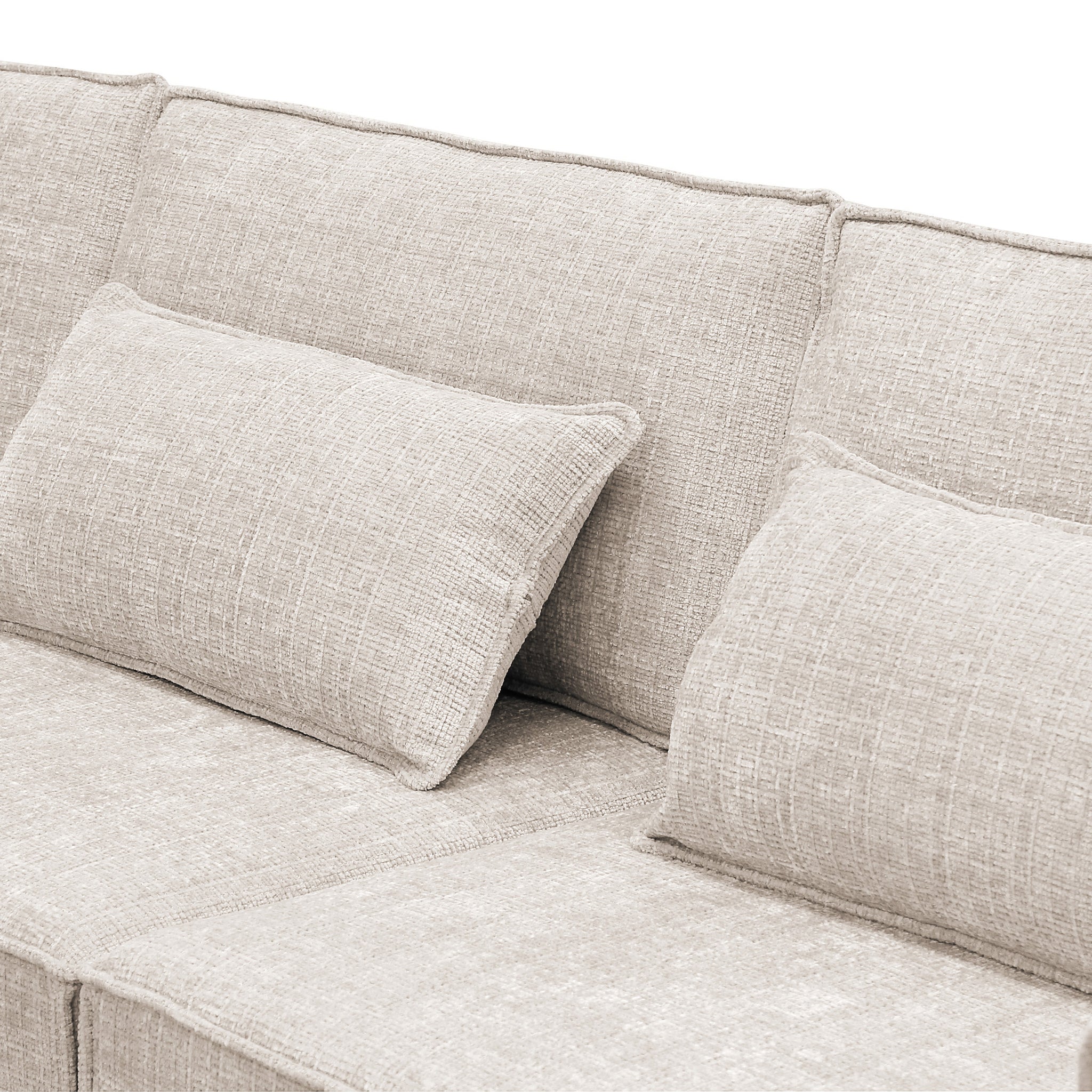 Addison, 3 zits hoek , stof Cremona 2, C460 beige