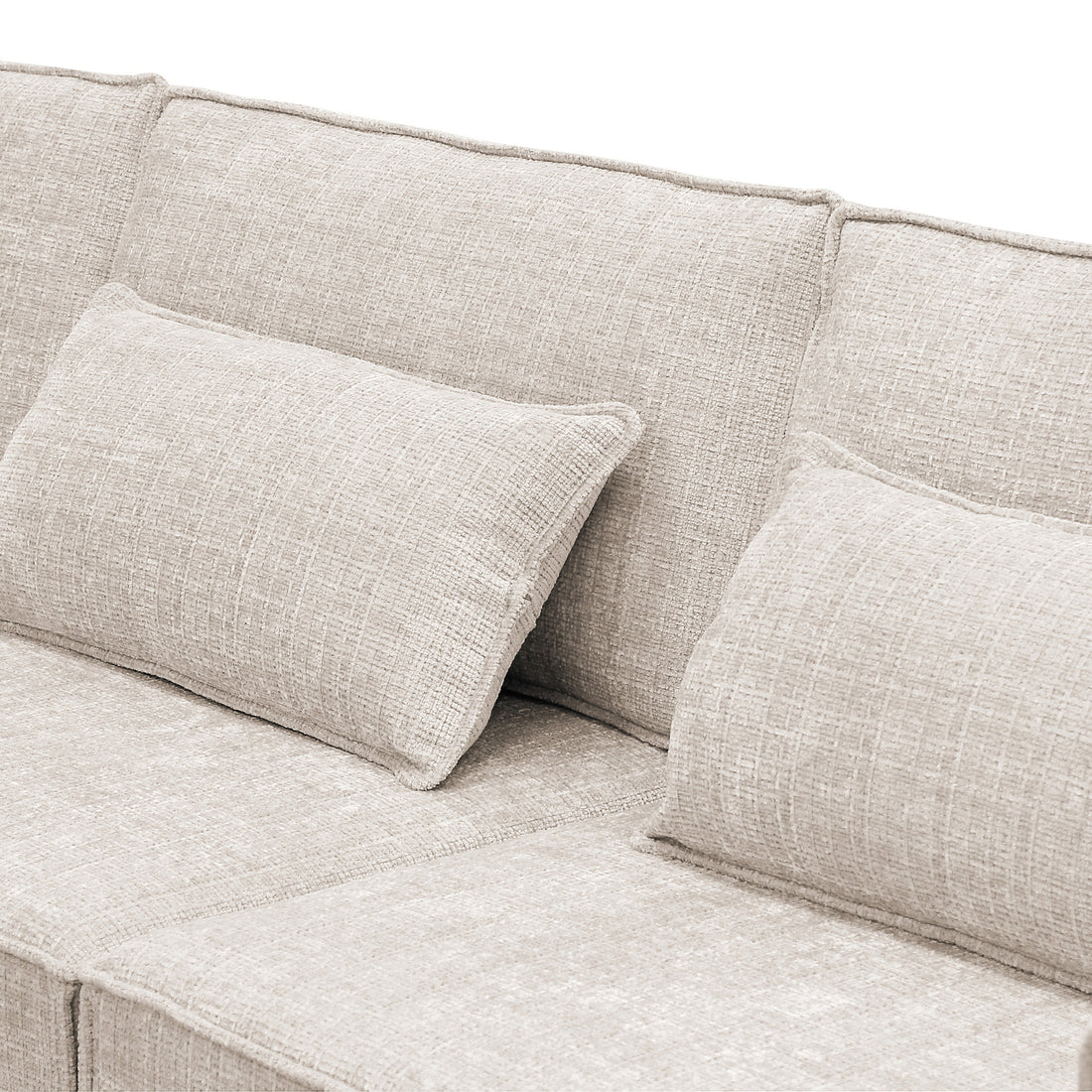 Addison, 3 zits hoek , stof Cremona 2, C460 beige