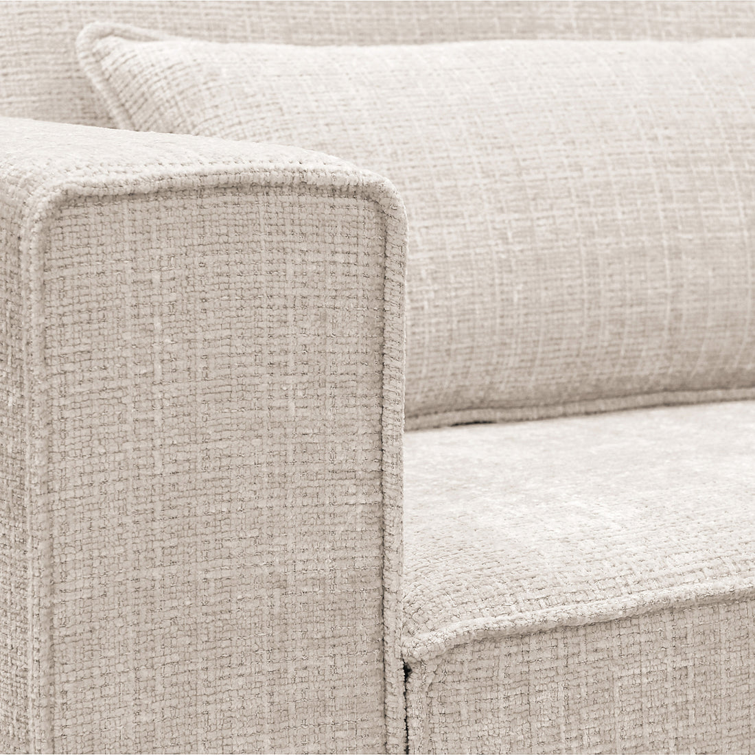 Addison, 3 zits hoek , stof Cremona 2, C460 beige