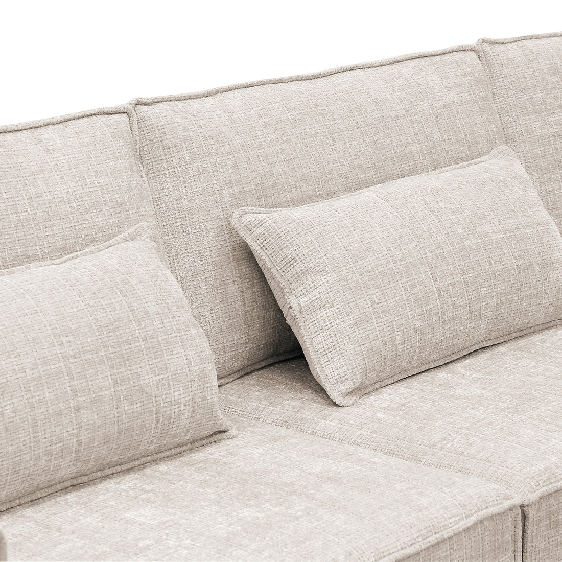 Addison, 3 zits hoek , stof Cremona 2, C460 beige