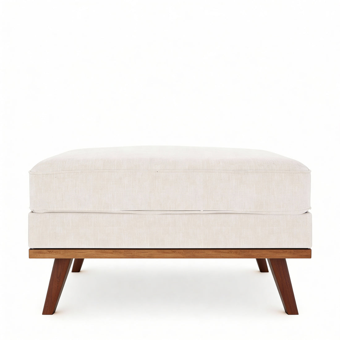 Japandi hocker, stof Melva 02, M460 beige