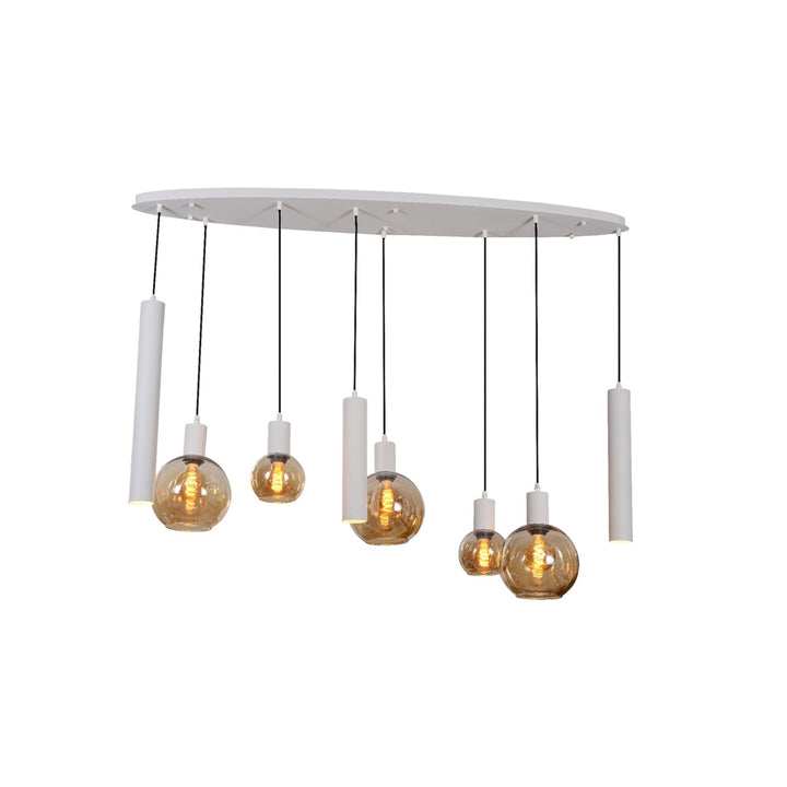 Plafondlamp Isabel Oval – Wit