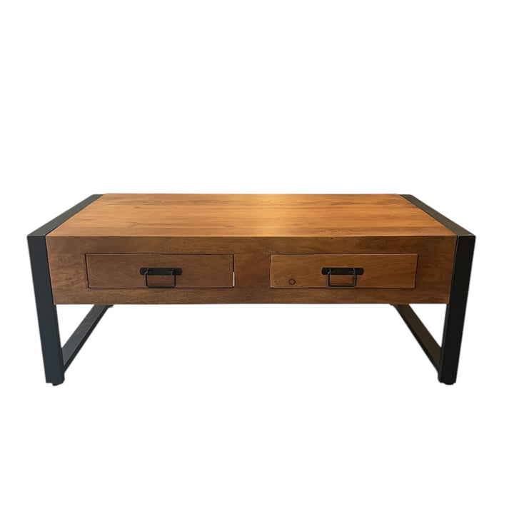 Salontafel Boaz met 2 lades | 120 cm | FINISH WARM | 30 %