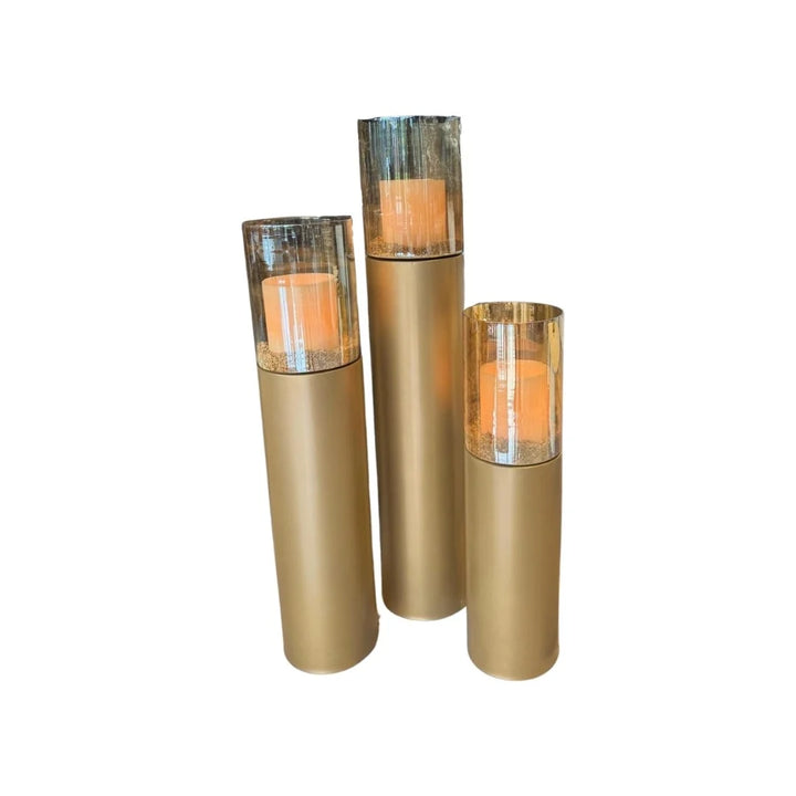 Sturmlaternen 3er Set Gold SALE SALE SALE