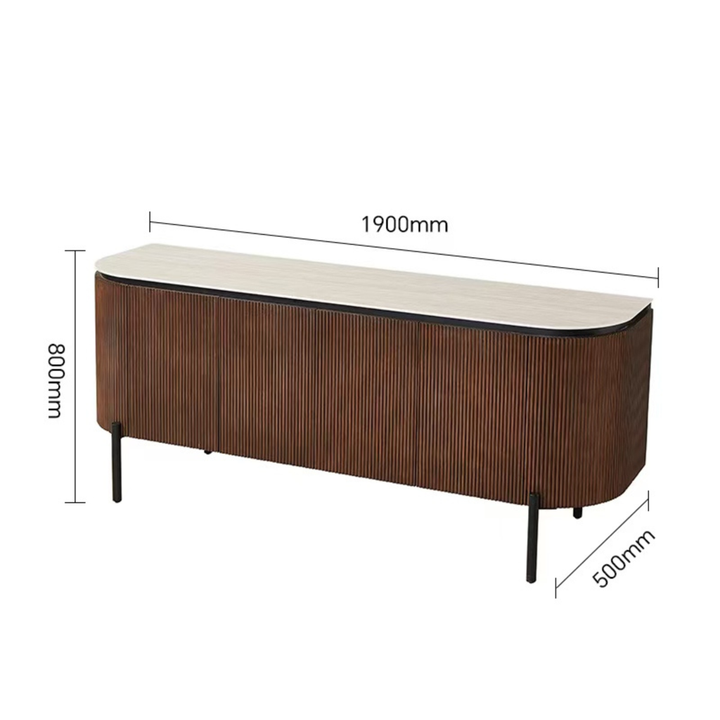 AQUA DRESSOIR BROWN 190X50X80 BEIGE CERAMIC