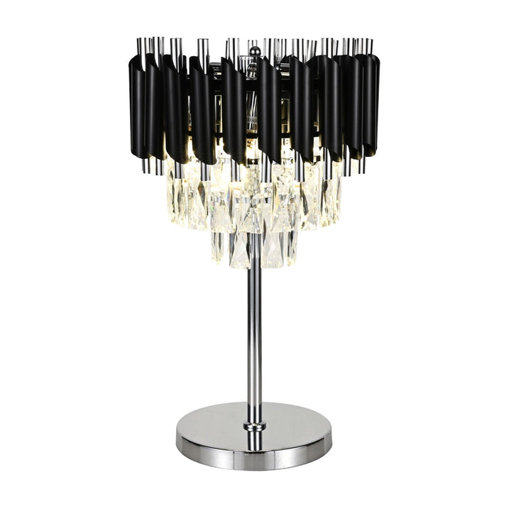 Tafellamp Riva – Zwart/zilver