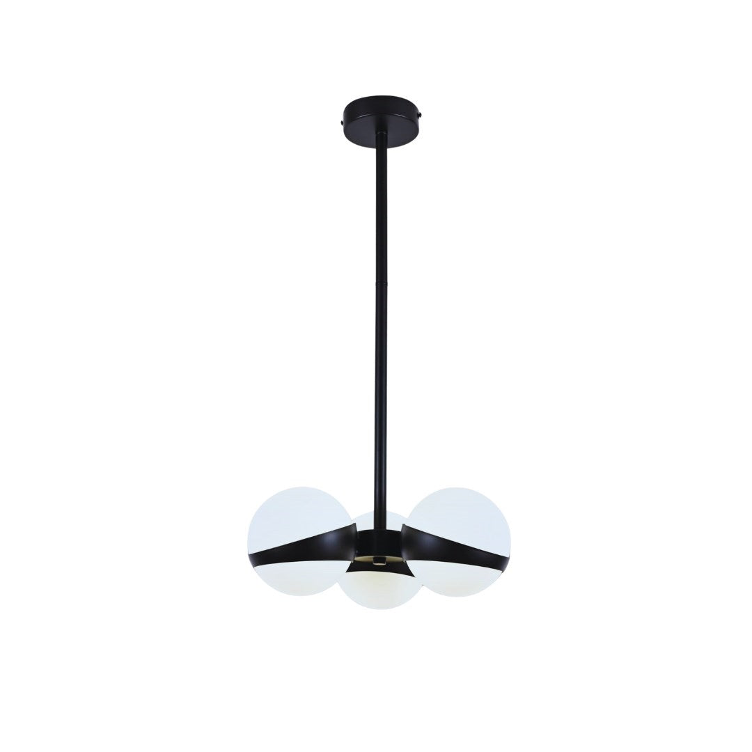 Plafondlamp Iris – Zwart