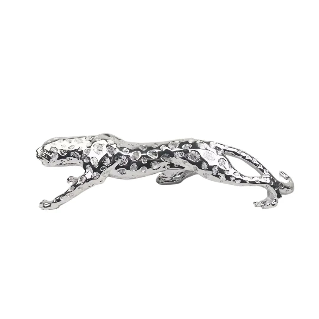 Luipaard 20x20x98 cm Zilver