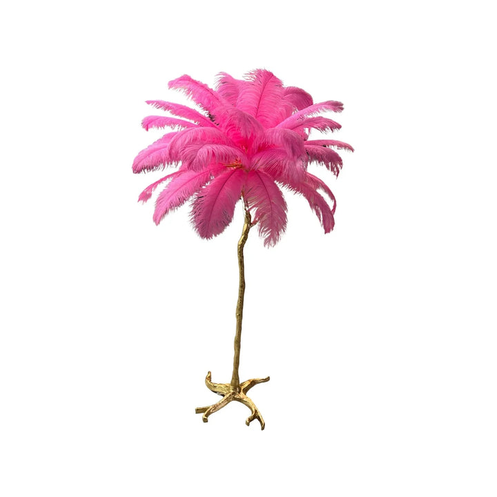 FEATHER VLOERLAMP 100x60 PINK